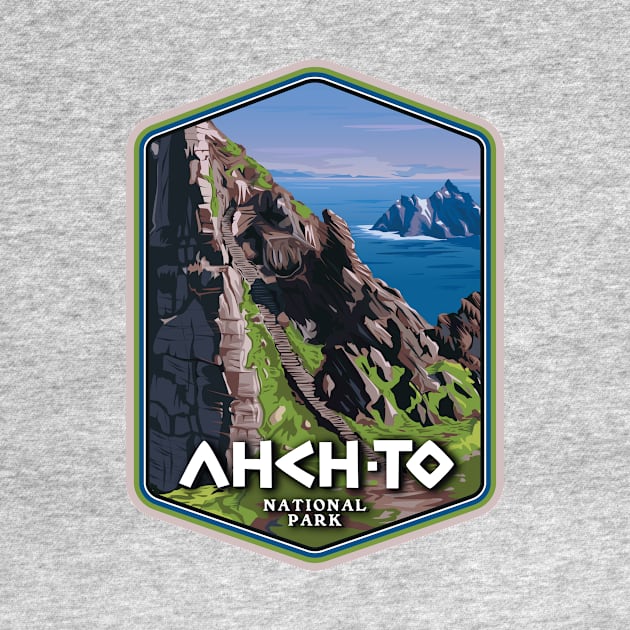 Ahch-To National Park by MindsparkCreative